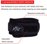 j/fit Adjustable Wrist & Ankle Weights
